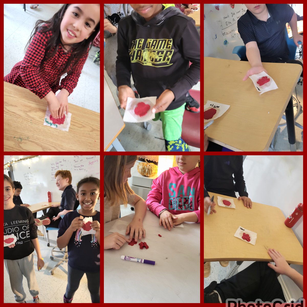 misssammantha's tweet image. We completed the @FanshaweCollege #poppyproject 💢 and created sustainable seed paper. Then our buddies @Mme_Dorval came &amp;amp; we made free form poppies together. So excited to wear them to our @ThomasMoreOCSB remembrance day service Thursday. Thank you @OttCatholicSB @NedaBernabo