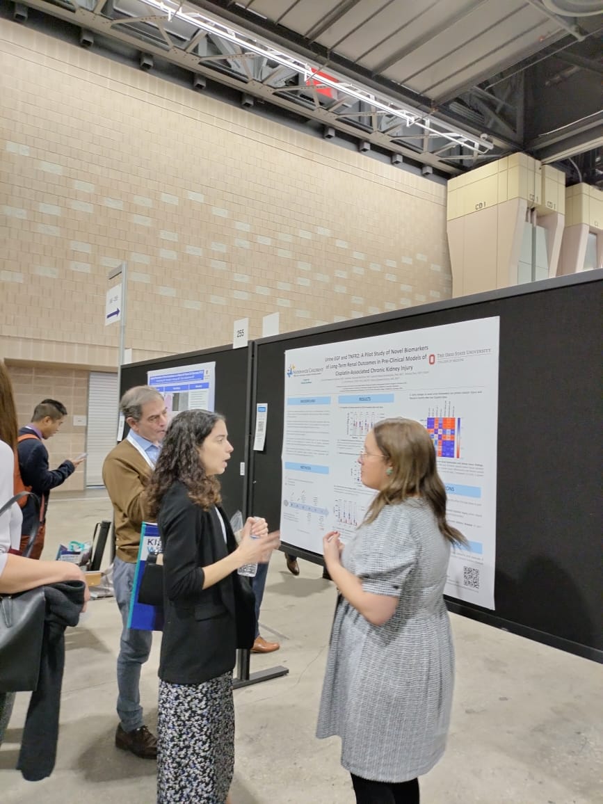 gabyPEI's tweet photo. One more year Zepeda Lab showing its wonderful data in #kidneyweek2023
@ClauMosquera @Dra_DZO @NCHKidneyCenter @nationwidekids https://t.co/4AghJ6ZYla