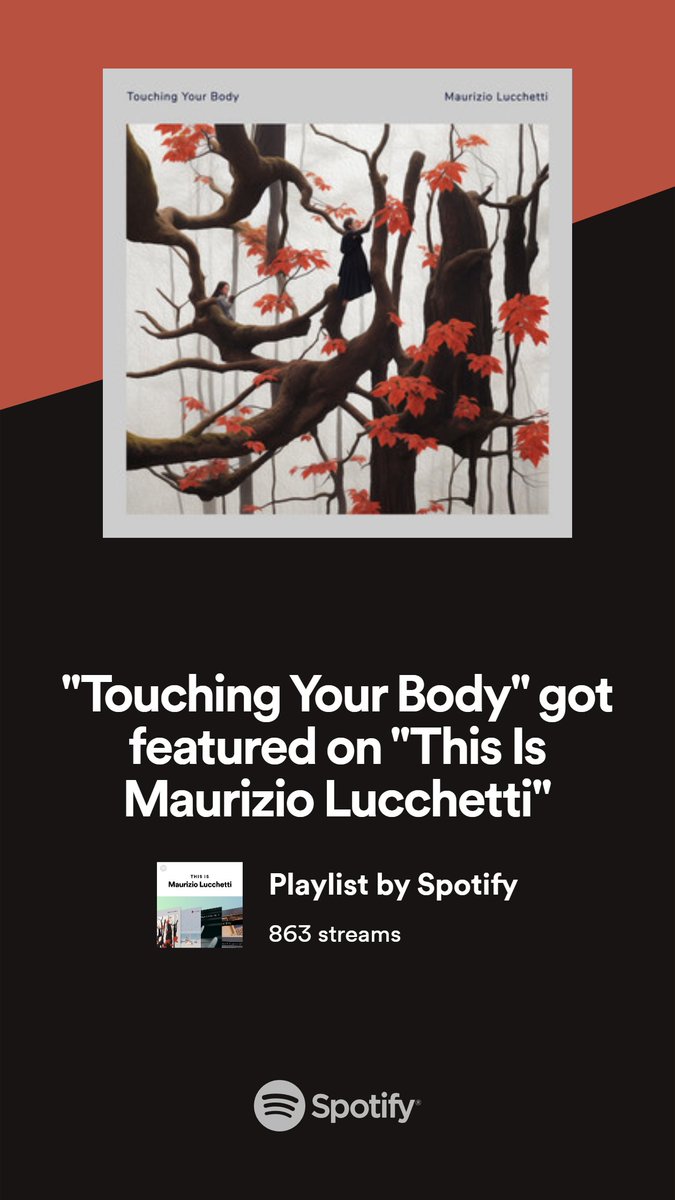 Touching Your Body on THIS IS MAURIZIO LUCCHETTI - Listen NOW open.spotify.com/playlist/37i9d…