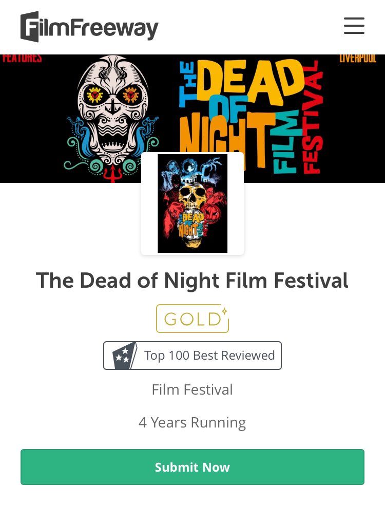 We have made it into the top 100 reviewed festivals on <a href="/FilmFreeway/">FilmFreeway</a>. So a massive thank you and congrats goes out to our wonderful team for all their hard work paying off and a huge thank you to all the amazing filmmakers that have left us lovely reviews. #donff2024