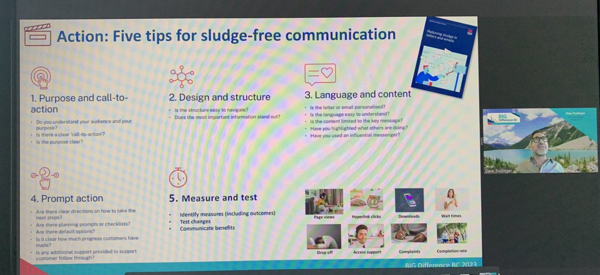IAmCarlJensen's tweet photo. FANTASTIC session at #BIGDifferenceBC on #behaviouralinsights & #communications! Tks to Kerri Buschel, Dave Trudinger, @NickBDiamond & @bingfeng5! @BCPublicService @UBCSauderSchool @WorkSafeBC @impact_innovEN #BCBIG #UBCDIBS #besci https://t.co/Rt6RJD70TQ