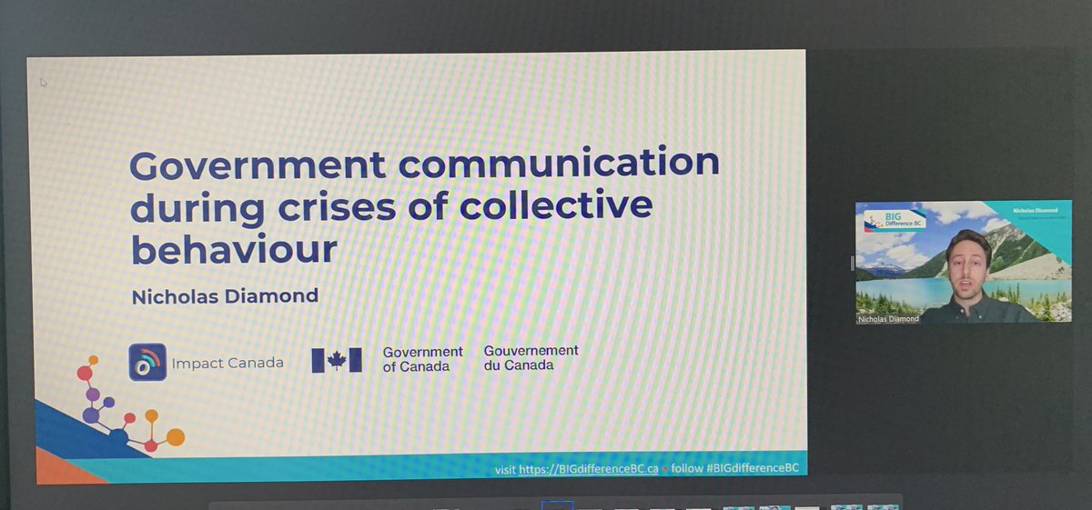 IAmCarlJensen's tweet photo. FANTASTIC session at #BIGDifferenceBC on #behaviouralinsights & #communications! Tks to Kerri Buschel, Dave Trudinger, @NickBDiamond & @bingfeng5! @BCPublicService @UBCSauderSchool @WorkSafeBC @impact_innovEN #BCBIG #UBCDIBS #besci https://t.co/Rt6RJD70TQ