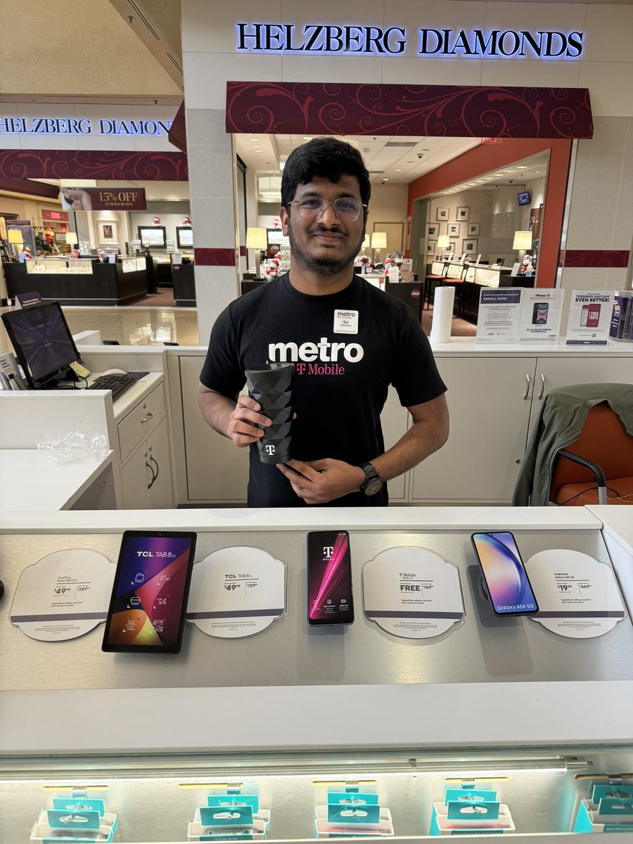 We don’t stop! If you want amazing customer service, head to Northtown Mall in Blaine, Mn and ask for Sai he’s your guy!