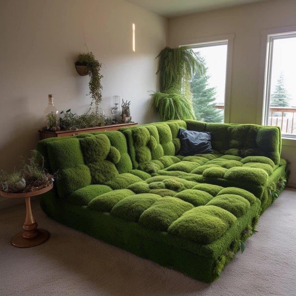 I would never leave this couch