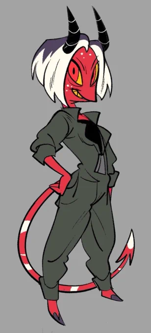 Quick sketch of my Imp sona cause why not! 