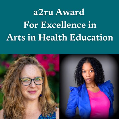 Congrats to #AtlanticFellow @GubnerJennie & Alana Jackson who recently received the @a2ruconnect Award for Excellence in Education to recognize outstanding & innovative teaching. Let's celebrate the vital role of arts in promoting health and wellbeing!👏🎭 a2ru.org/jennie-gubner-…