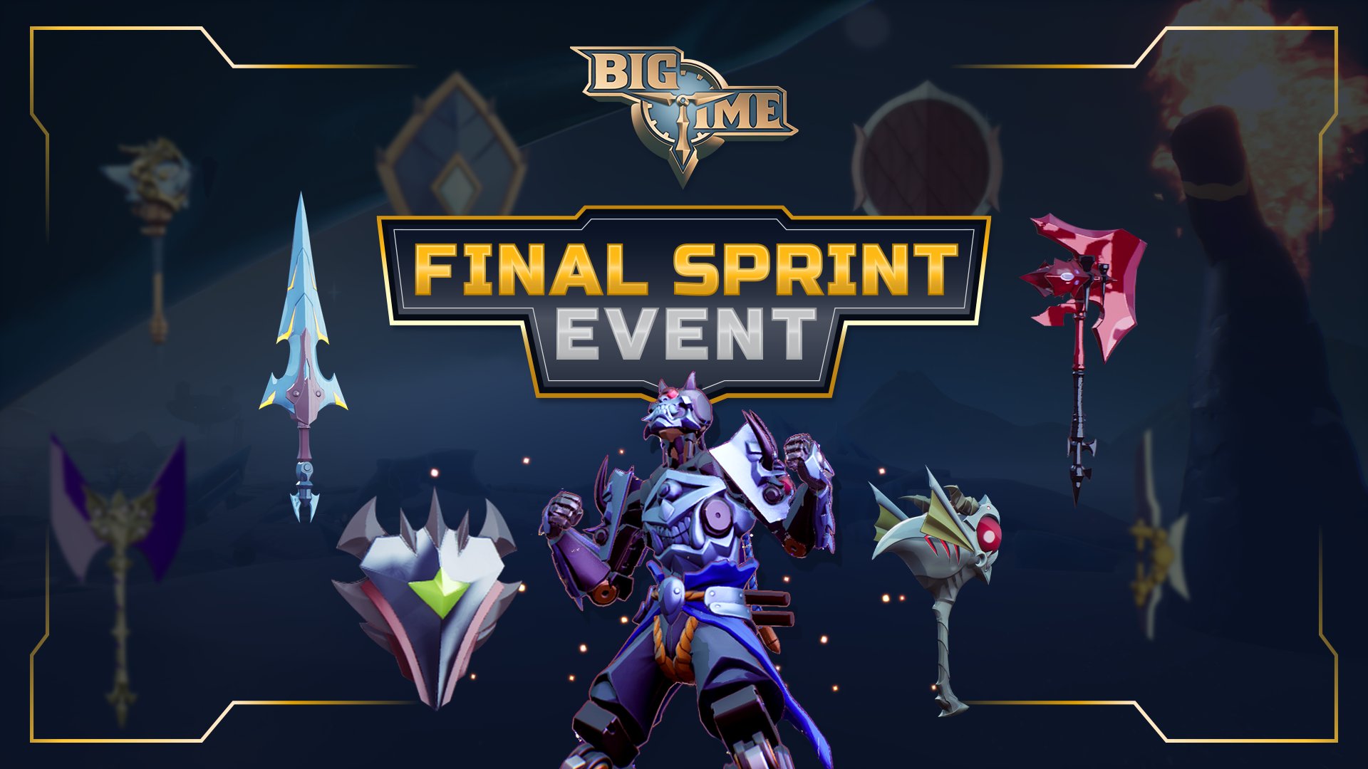 Big Time on X: 🏃‍♂️The Final Sprint is Upon Us! 📅 Starting today, Nov.  3rd, until Nov. 9th ▶️ Leveling, Prestige Portals and all crafting actions  get 2x leaderboard pts. ▶️ These