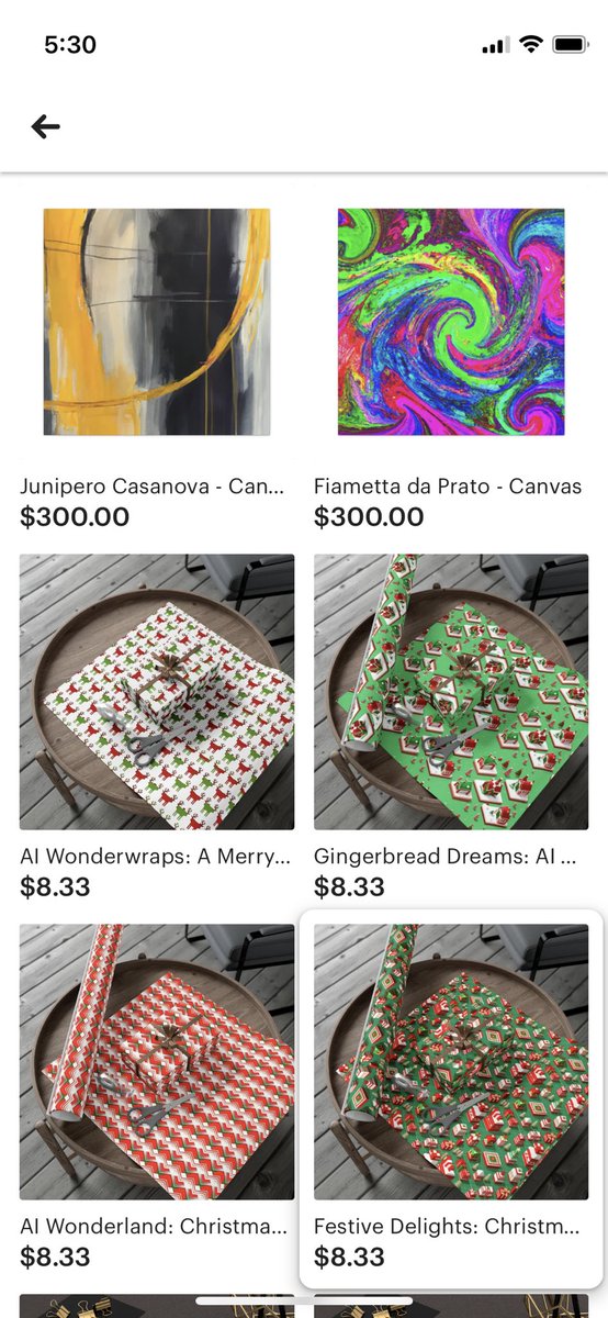 ai_skipp's tweet photo. Created new canvas art and holiday wrapping paper today! #FortniteOG #printondemand https://t.co/CANYqRyvBx