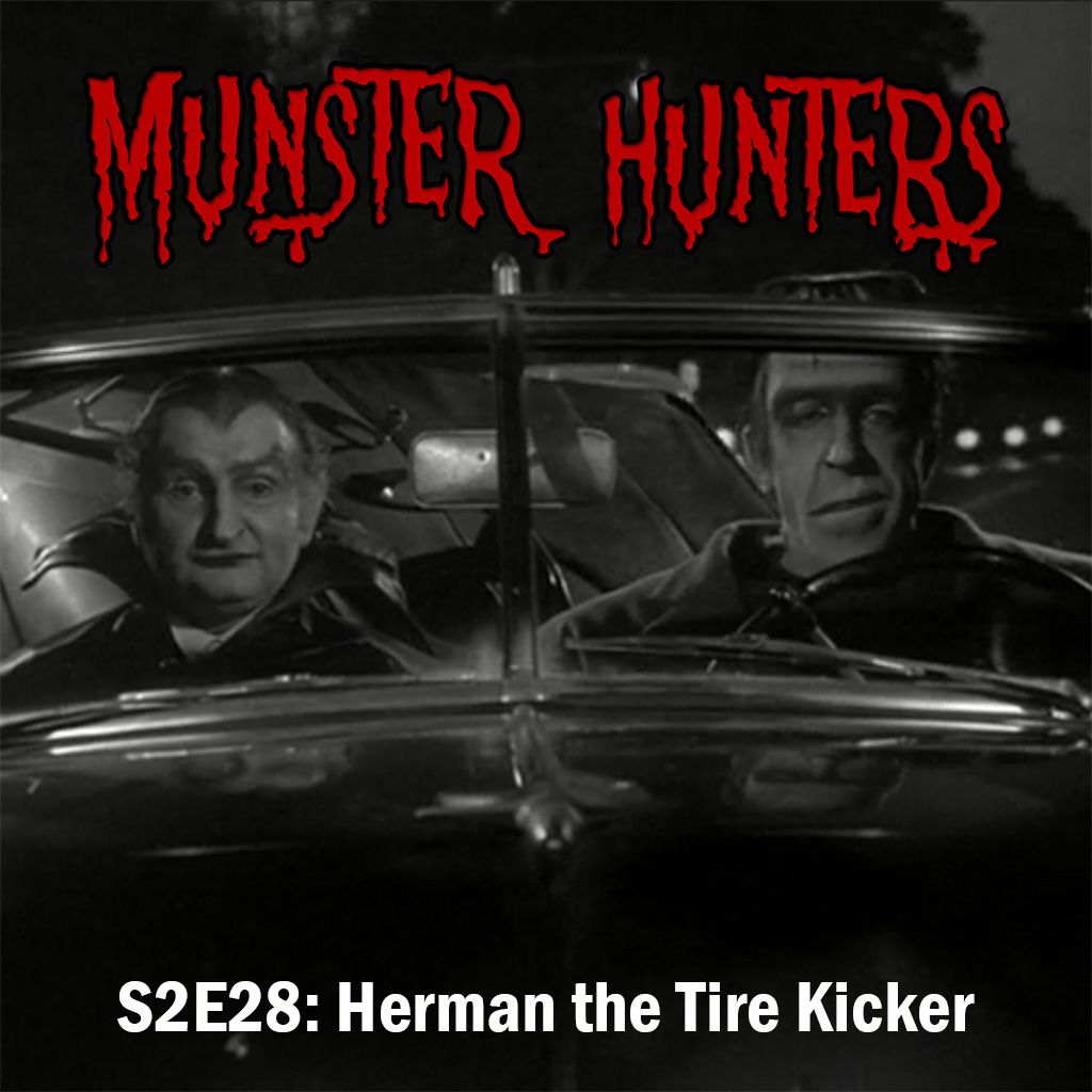 Hunters are back from the future and now in the past with last week's #Munsters episode today! Herman buys a car. This one has it all: missed breakfasts, surprise bonuses, shady deals, drunk driving, pink elephants, and a car pool.

buff.ly/3aNyTa2