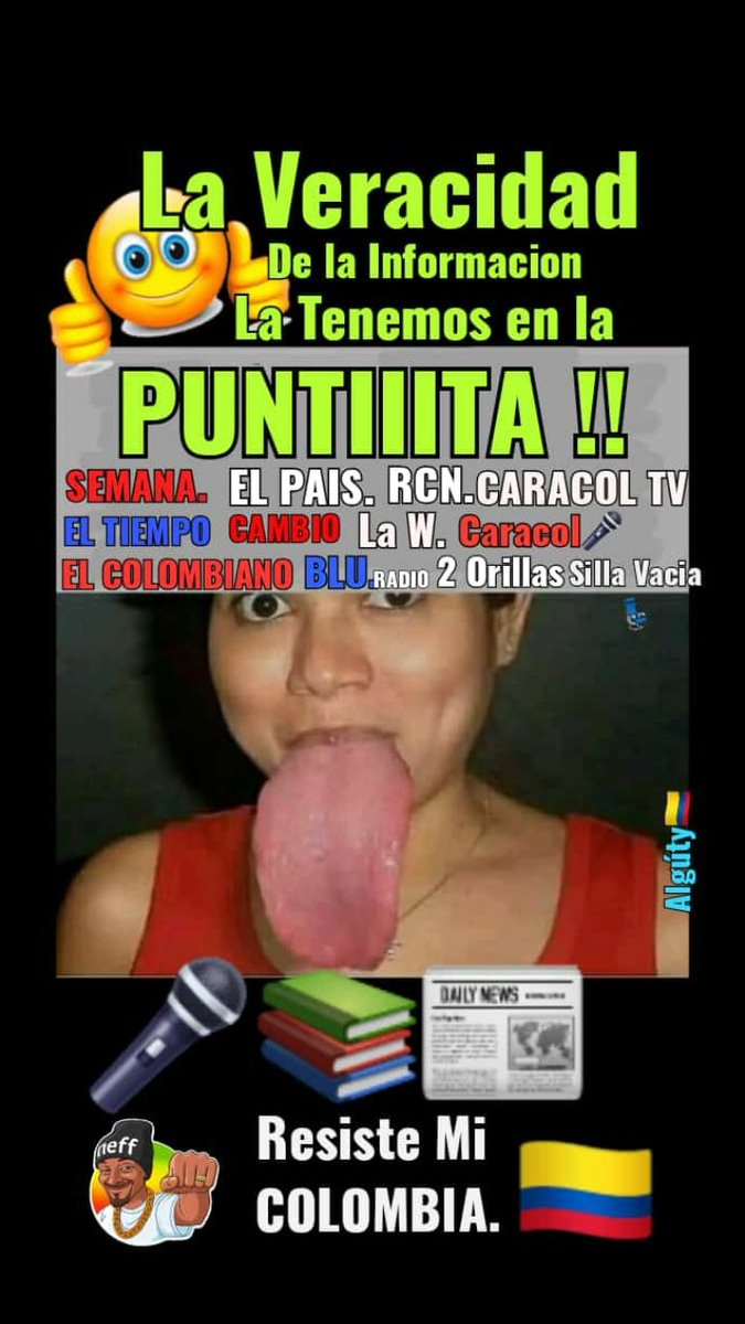 Albertoguty60's tweet photo. @carolinacorcho @ZuluagaCamila 👎💰🐀💩🎙️🎓⚖️🇨🇴
Maldita plaga del Micrófono 🎙️de la muerte⚰️y la Corrupcion 🐀💰, hasta cuándo seguirán mintiendole a un pueblo, que ya está Saliendo del Letargo y la Estupidez‼️
Blu🎙️ Medio Falaz y Mediocre....
.rectifica ‼️ https://t.co/Z9bmVLXljX