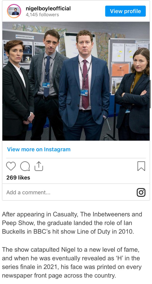 “As an actor, you get lots of scripts. But there's certain scripts that jump out at you, and Line of Duty was one of them…”

Pleasure chatting to Birmingham City Alumni about growing up &amp; career highlights so far ☺️

Read: bcu.ac.uk/alumni/communi…

#LineofDuty #ThreeLittleBirds