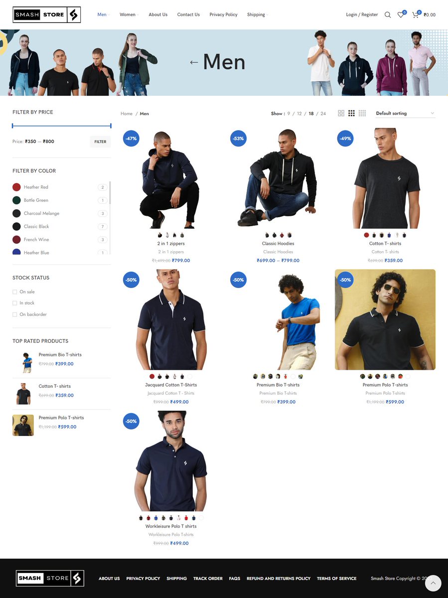AhesanurAsun's tweet photo. Another Running Project on WordPress
Platform/CMS: WordPress
Client: Indian
Tools: Woodmart Theme Customization
If you need similar works knock me: https://t.co/xqfesyoI8f
#Woocommerce #eCommerceWebsite #OnlineStore #VendorWebsite #WordPressStore https://t.co/dDWmifFMhF