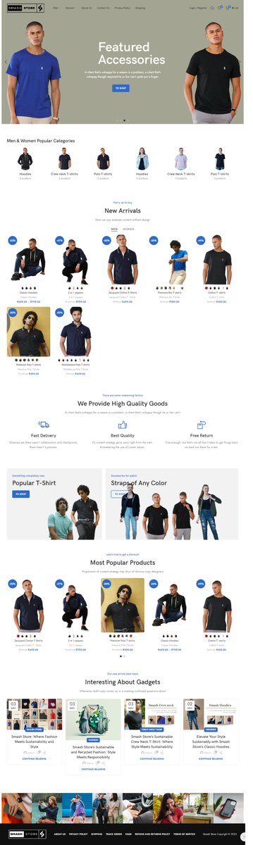 AhesanurAsun's tweet photo. Another Running Project on WordPress
Platform/CMS: WordPress
Client: Indian
Tools: Woodmart Theme Customization
If you need similar works knock me: https://t.co/xqfesyoI8f
#Woocommerce #eCommerceWebsite #OnlineStore #VendorWebsite #WordPressStore https://t.co/dDWmifFMhF