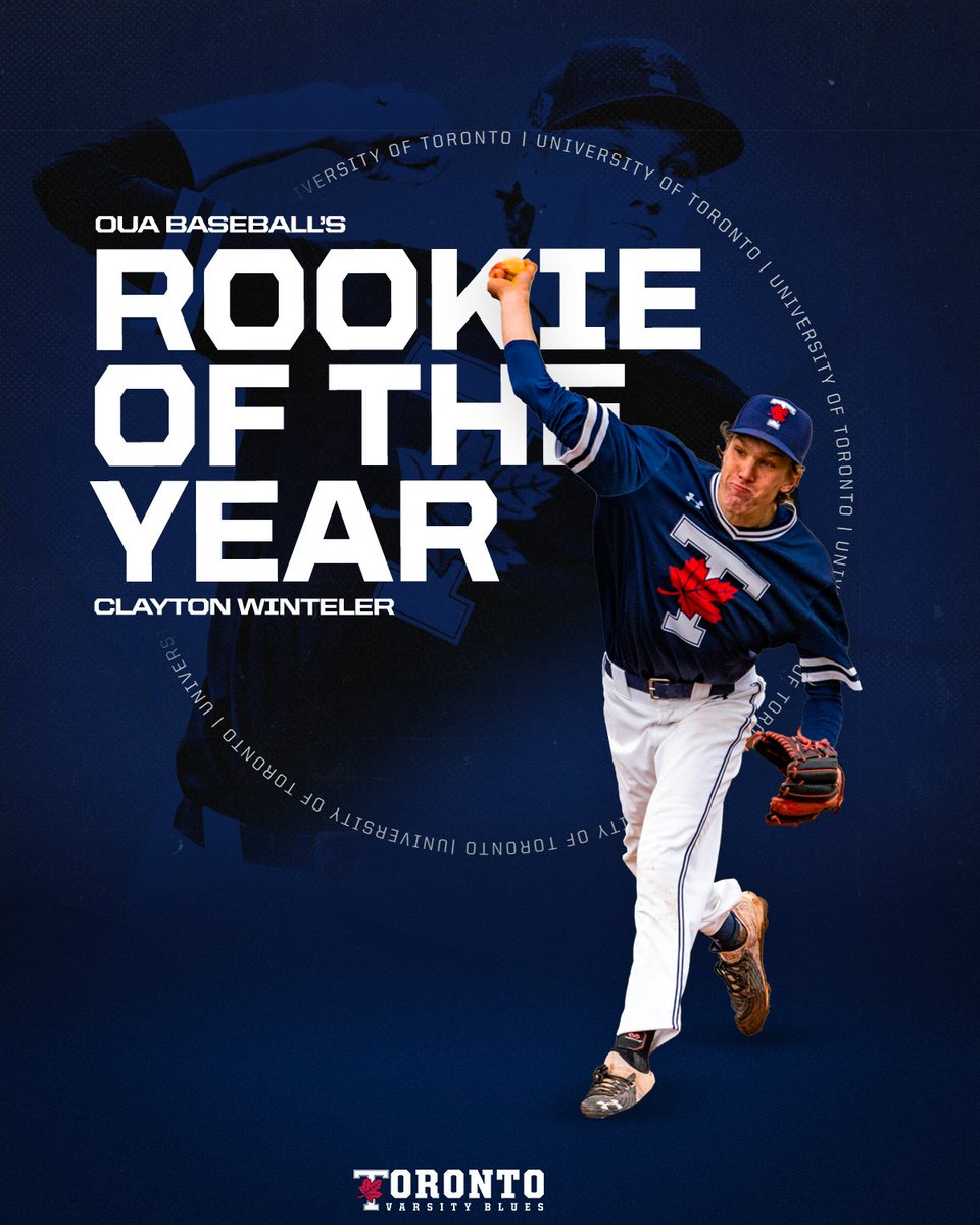 Kevin Angers captured the league's Most Valuable Pitcher award, while Clayton Winteler was named the Rookie of the Year.  

WE ALL #BleedBlue  | #WeAreTO