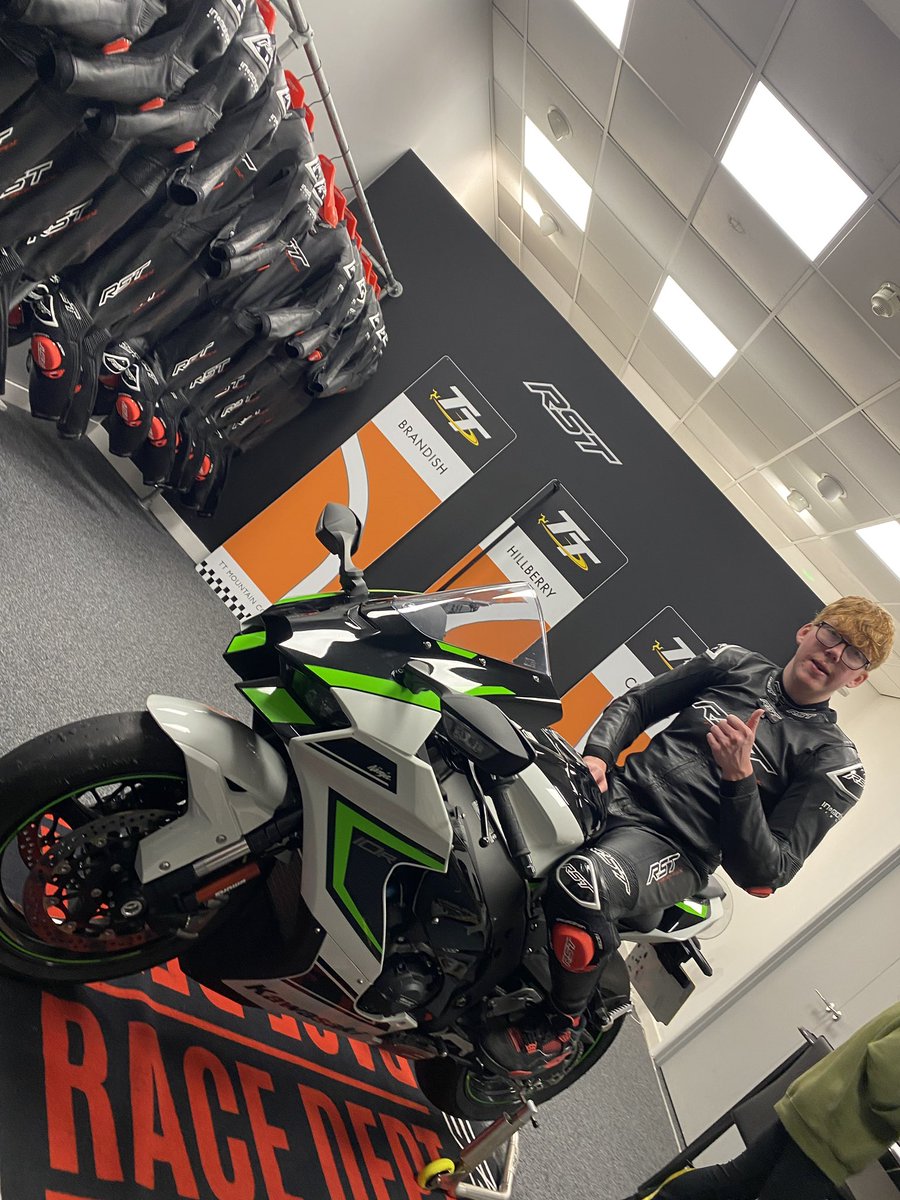 Awesome day <a href="/rstmoto/">RST</a> getting measured up for next year can’t thank them enough for their support going into next season ❤️
