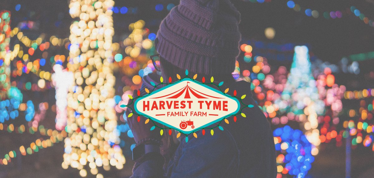 HarvestTymeFun's tweet photo. It's the Most Wonderful Tyme of the Year! Explore the NEW Christmas Tyme Lights walkthrough. Enjoy a winter wonderland, treats, and holiday characters - 
Tickets Available Now at https://t.co/LvdqCRio5a! https://t.co/Pdj8byvAvP