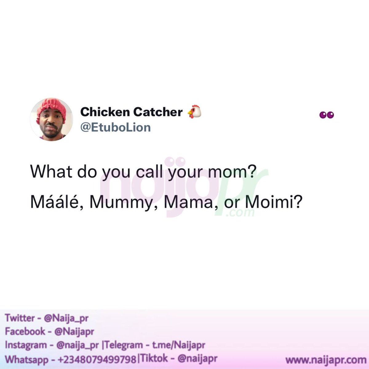 Randomz Musings tweet media