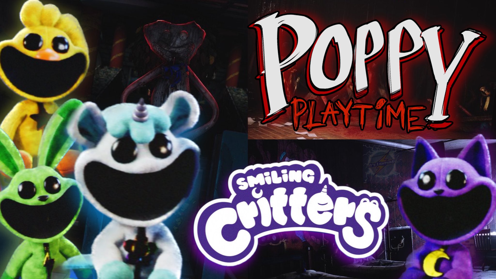 It's Lightning on X: NEW Smiling Critter Toys, Steam Images