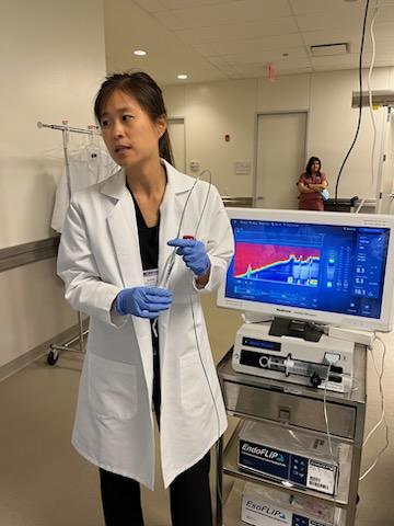 Nicole Maloney Belle (@bellegilab01) on Twitter photo Amazing day retooling my clinical tool box at ASGE women teaching women conference! Great to learn esophageal procedures from our own Director of Esophagology and Swallowing Center!! #KristleLynchMD
#PennGI Amazing day retooling my clinical tool box at ASGE women teaching women conference! Great to learn esophageal procedures from our own Director of Esophagology and Swallowing Center!! #KristleLynchMD
#PennGI