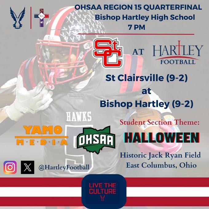 GAME DAY🏈 Round 2 LET'S GOOOOO!!!!!!!!!!!!!!!!!!! Last game ever at Historic Jack Ryan Field #Round2ofThePlayoffs #hartleyfootball #no20inyourprogram