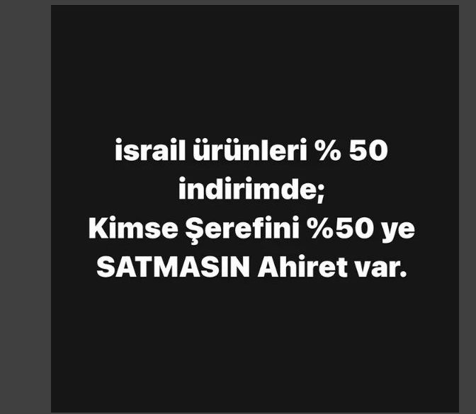 #israilmallarınıraftankaldır
#israilmallarınıraftanindir
#israilboykot
#israilBirTerörDevletidir