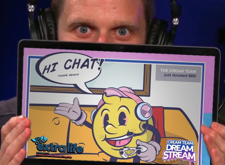TheCreamies's tweet photo. Don't miss our community's @ExtraLife4Kids efforts tomorrow from 10 AM EST/7 AM PST!

Starting with @MetalKhaos and then raid-jumping all over the god damn place, join us!

#ExtraLife

https://t.co/caFycAf1Ti https://t.co/OGRK3Pefkl