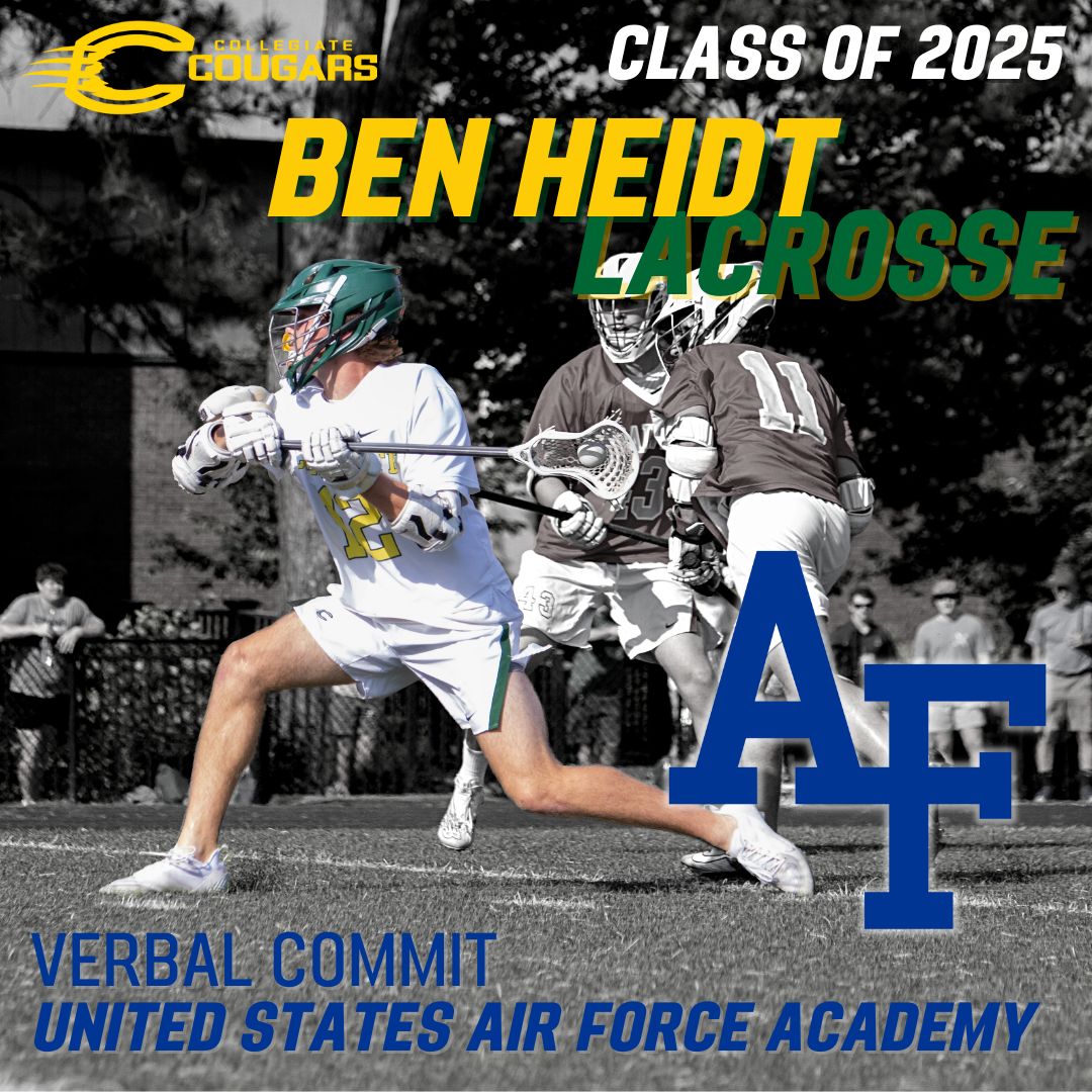 Congratulations Ben Heidt '25 on your commitment to <a href="/AF_Lax/">Air Force Lacrosse</a>!