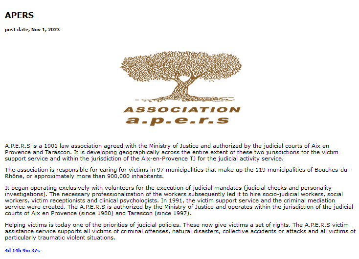 FalconFeedsio's tweet image. CiphBit #ransomware group has added Apers Association to their victim list.

#France
#CiphBit #darkweb #databreach #cyberattack