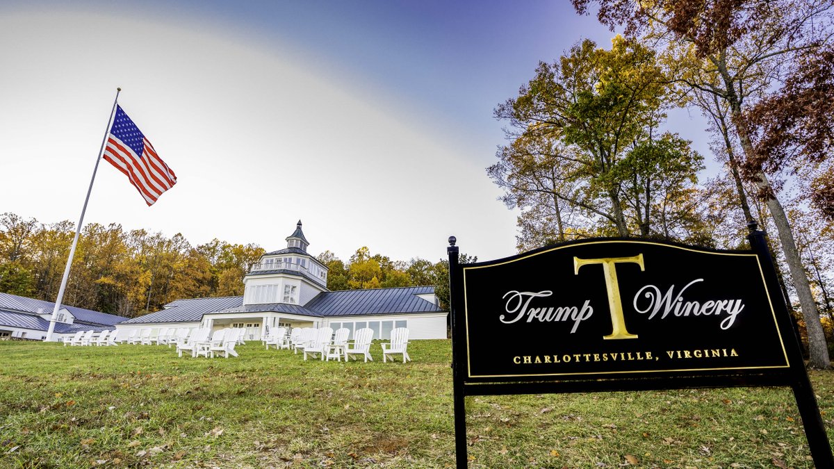 This weekends forecast calls for beautiful weather and pouring wine! 🍷🍂

#TrumpWinery #NeverSettle #VAWine #WineryWeekend #Charlottesville #Winery