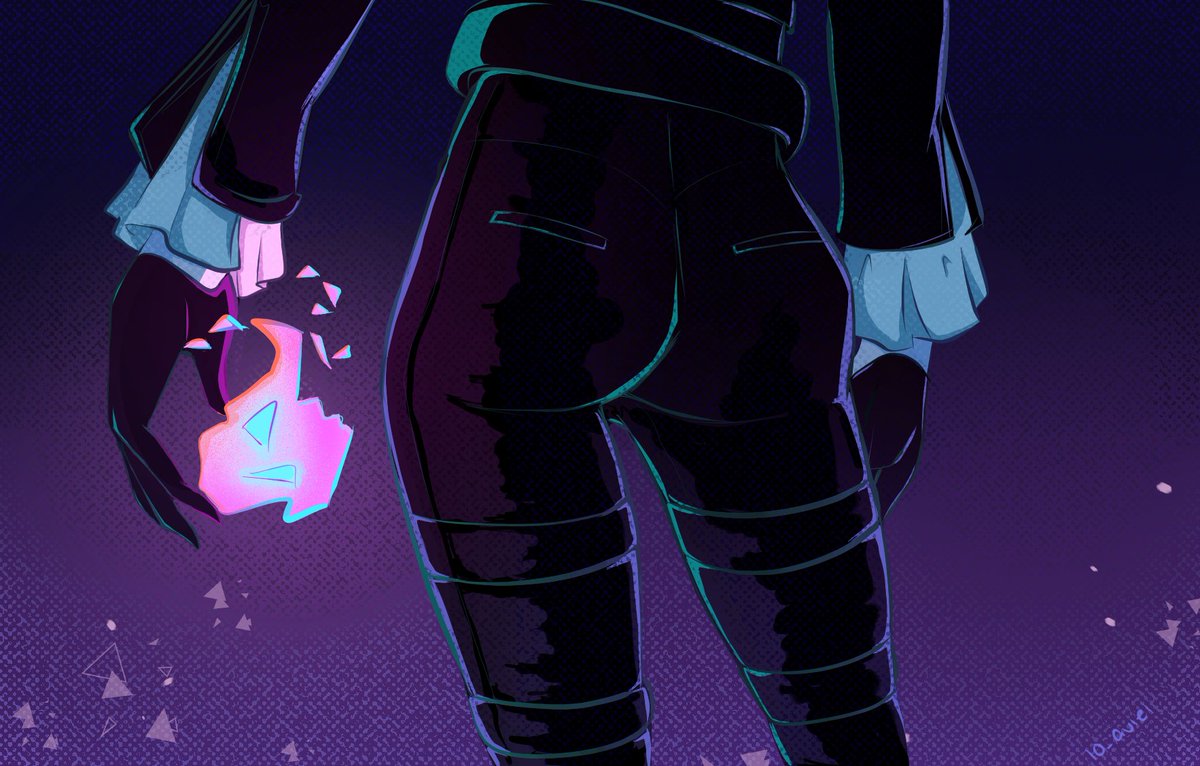 I can't believe I never posted my magnum opus - screenshot redraw of Lio's ass. I'm a fake promare fan