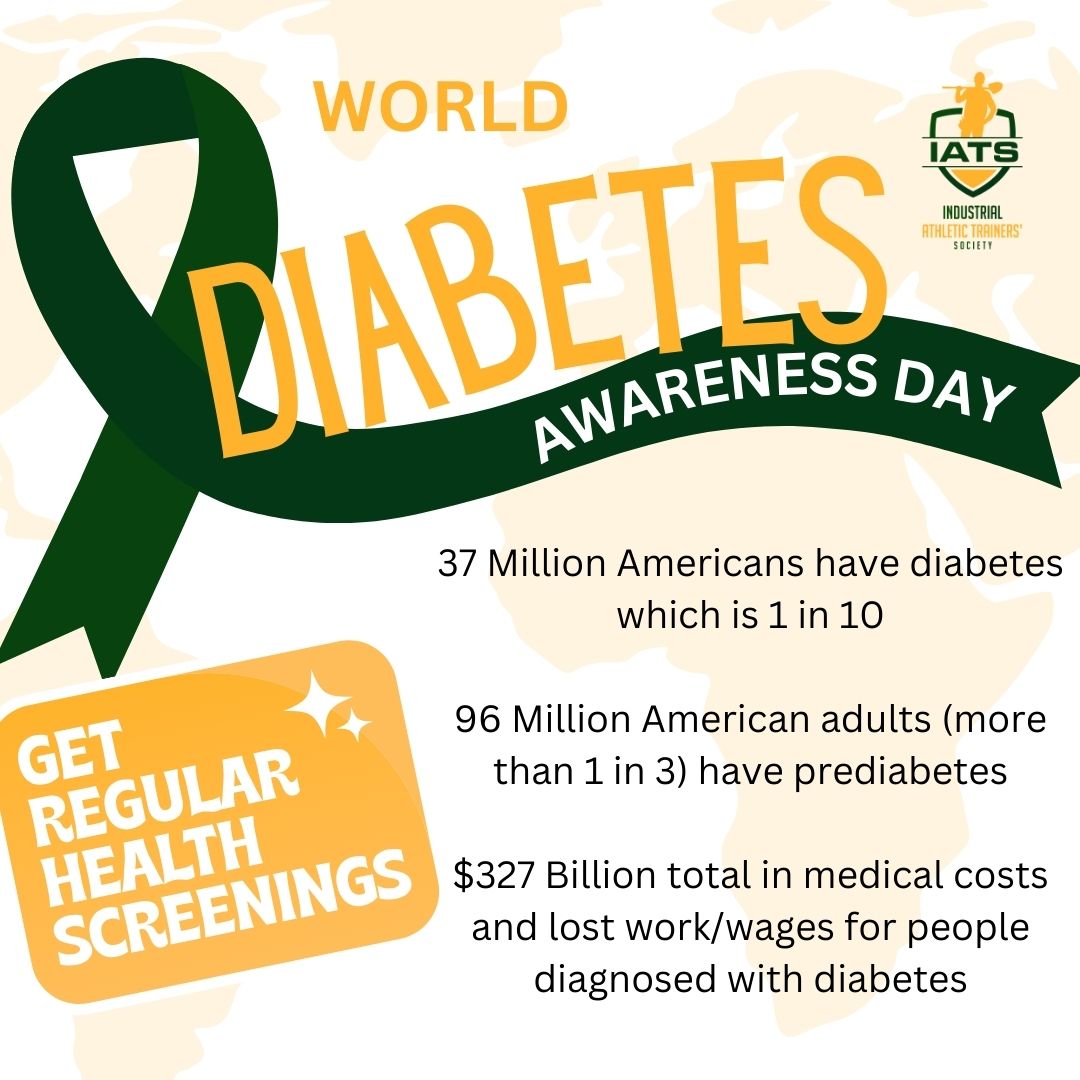 Today is #WorldDiabetesDay Regular health screenings can help identify those who are pre-diabetic to help decrease disease progression. #healthscare #Healthscreening #DiabetesAwarenessMonth