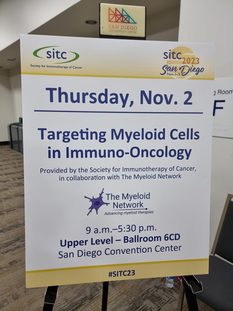 LukeJMitch's tweet photo. Some amazing talks yesterday at the @sitcancer 38th meeting on myeloid cells in cancer!
#SITC23 #SITC2023 #Immunology #Cancer #sandiego https://t.co/auQfrwRKIP