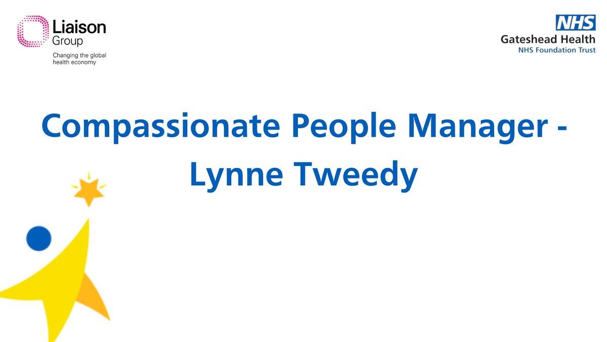 The next winner is Lynne Tweedy for winning the Compassionate People Manager award. Congratulations and well done to all nominated👏 @liaison_group

Thank you. Your dedication, empathy, and commitment have made a real difference in the lives of your team members #GatesheadStars