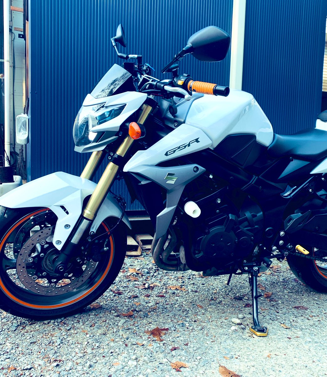k21service's tweet photo. 昨日は最高の天気で北茨城までラーメンツーでした🍜
#GSR750 https://t.co/ftlckfVpDK