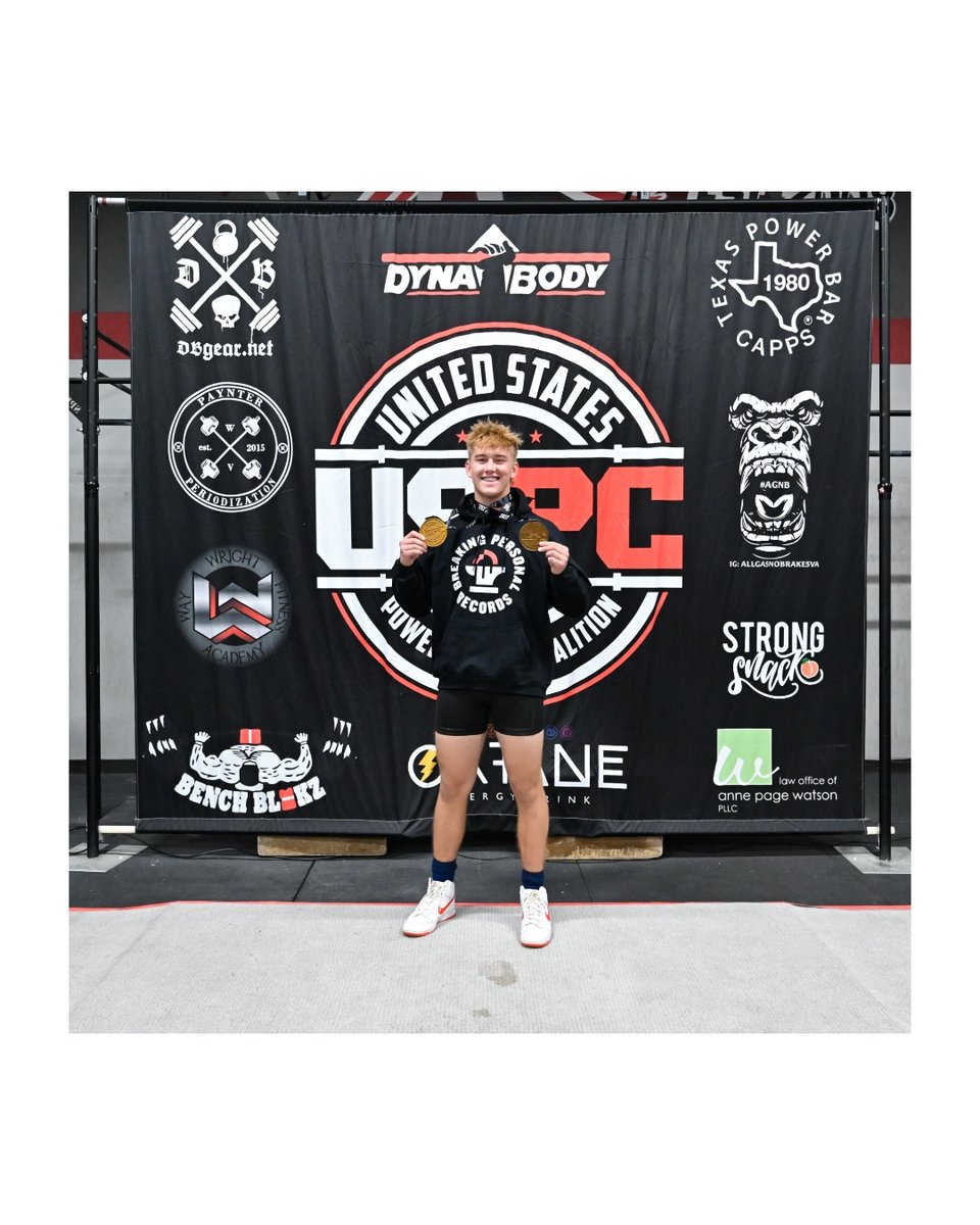 breakingprs's tweet photo. Hunter brought the 🔥 to Monsters of Mayhem this weekend in our fresh Breakingprs OG Hoodie! 

Breaking records left and right, he secured four national records for the @uspc.pl and clinched first place in his class. 🏆

https://t.co/lMZA4pik77

#RecordBreaker  #Breakingprs https://t.co/LWvMHjTDbc