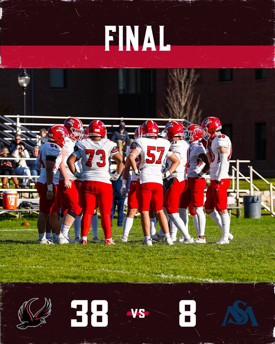 Varsity Football defeats St. Mark’s to improve to 5-2 on the season! Max Stevelman ‘24 threw for 4 TDs, 2 to Amir Lindsey ‘24 and 2 to Jeremy Kiefer ‘24, while Greg Canning ‘24 added a rushing TD.