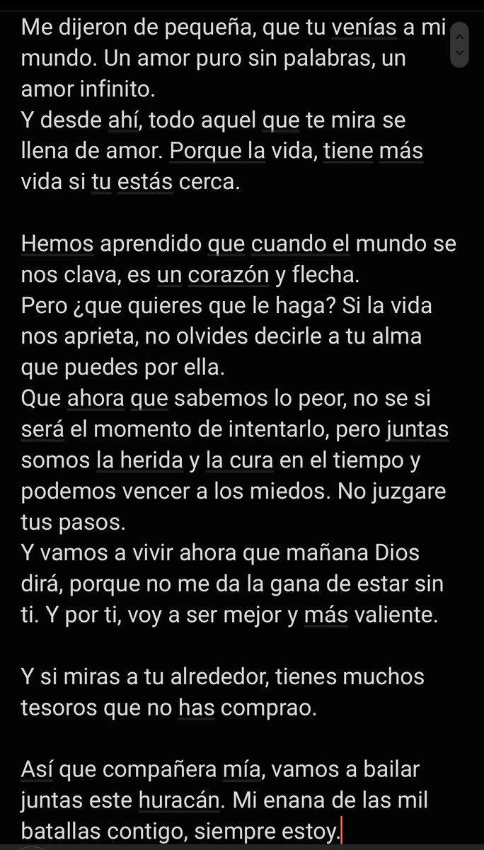 Y que <a href="/manuelcarrasco_/">Manuel Carrasco</a>  siga siendo la banda sonora de nuestras vidas <a href="/carmensainz_16/">Mari Carmen Sainz</a> <a href="/franlargo10/">francisco rosales</a> .
Te quiero, te queremos.