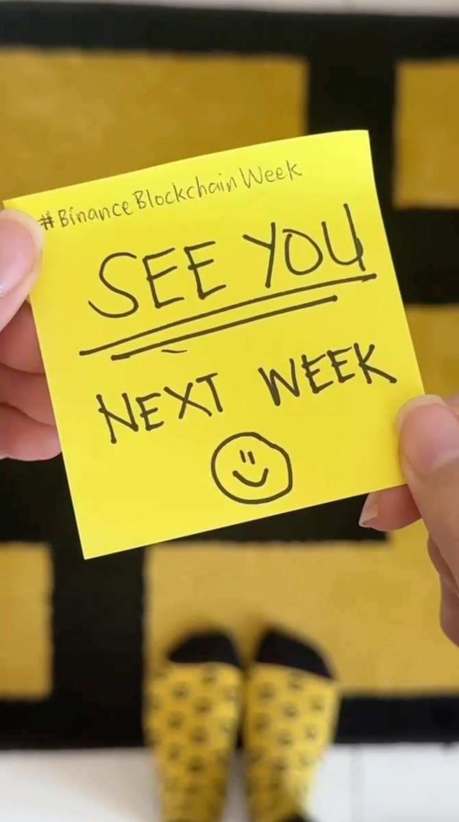 How to spot the intern at #BinanceBlockchainWeek: #Binance socks. Less than a week to go!