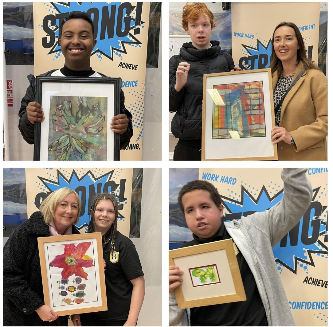 Lovely assembly this morning sharing the results of our silent auction. Delighted to raise £360 towards our memorial bench. What talented artists we have. 
#fundraising #creativity #artforall #comunity