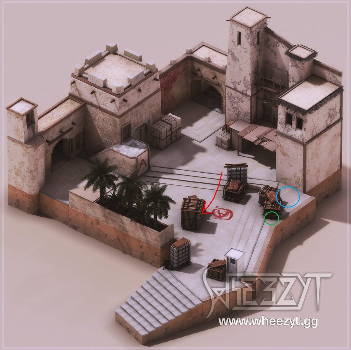 TerraTheToaster's tweet image. Firebox is the blue circle, green is ninja, and the stack of boxes is triple.