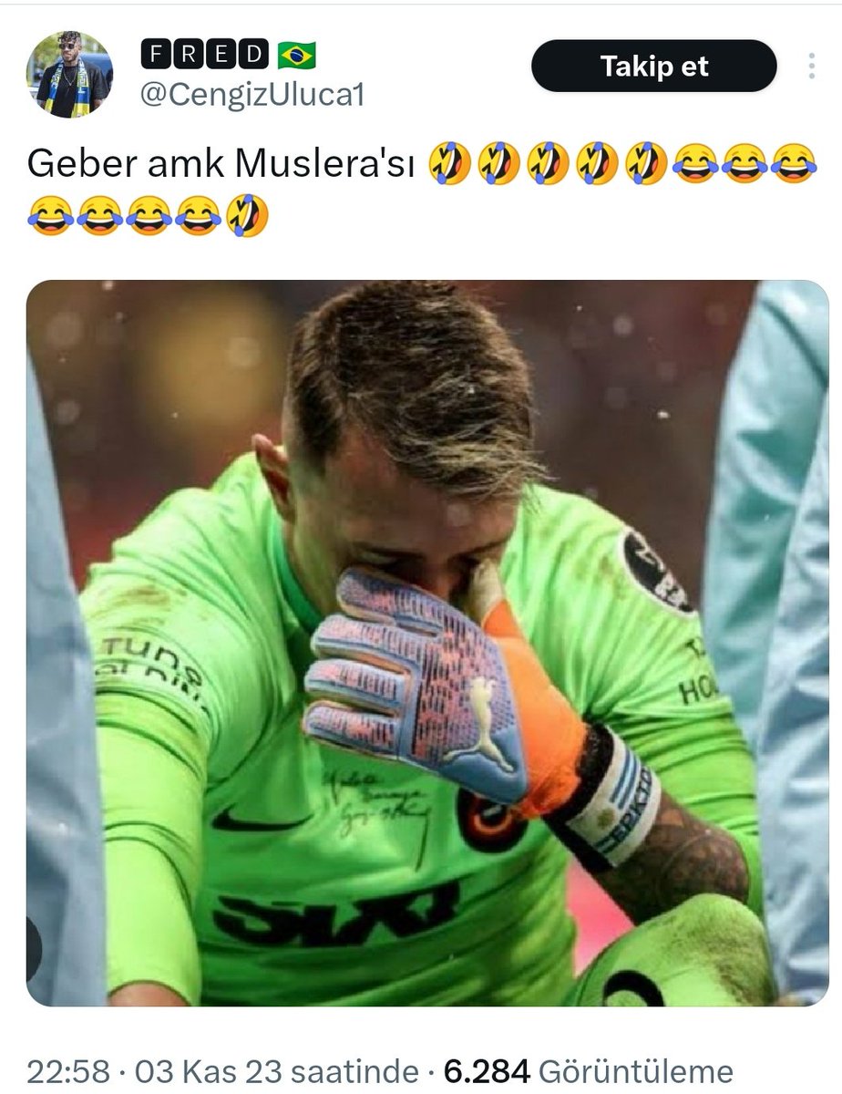 Twiti gören arkadaşlarımdan renktaşlarımdan rica ediyorum bunu yayın ya RT yapın ya da sayfanızda siz de paylaşın bu hesap burda barınamasın!

#GSvKAS 
Galatasaray - Kasımpaşa