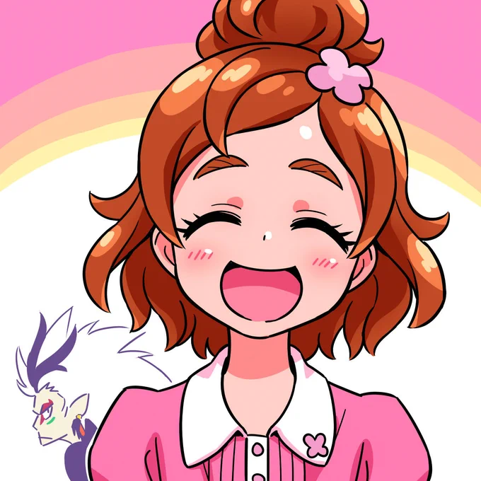 おはようございます。今日も春野さんを描きました。今日も絶望を背中に感じながら頑張りましょう。#クローズ 