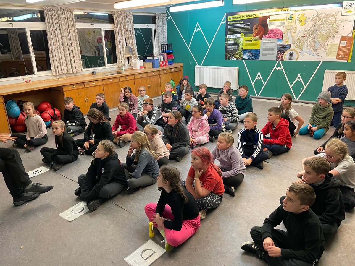 CarnegiePS's tweet photo. What an amazing first day at Ardroy for our P6s. They all showed great teamwork doing the night line and Labyrinth  evening activities tonight ✨😊#teamcarnegie https://t.co/MtD8x81VB8
