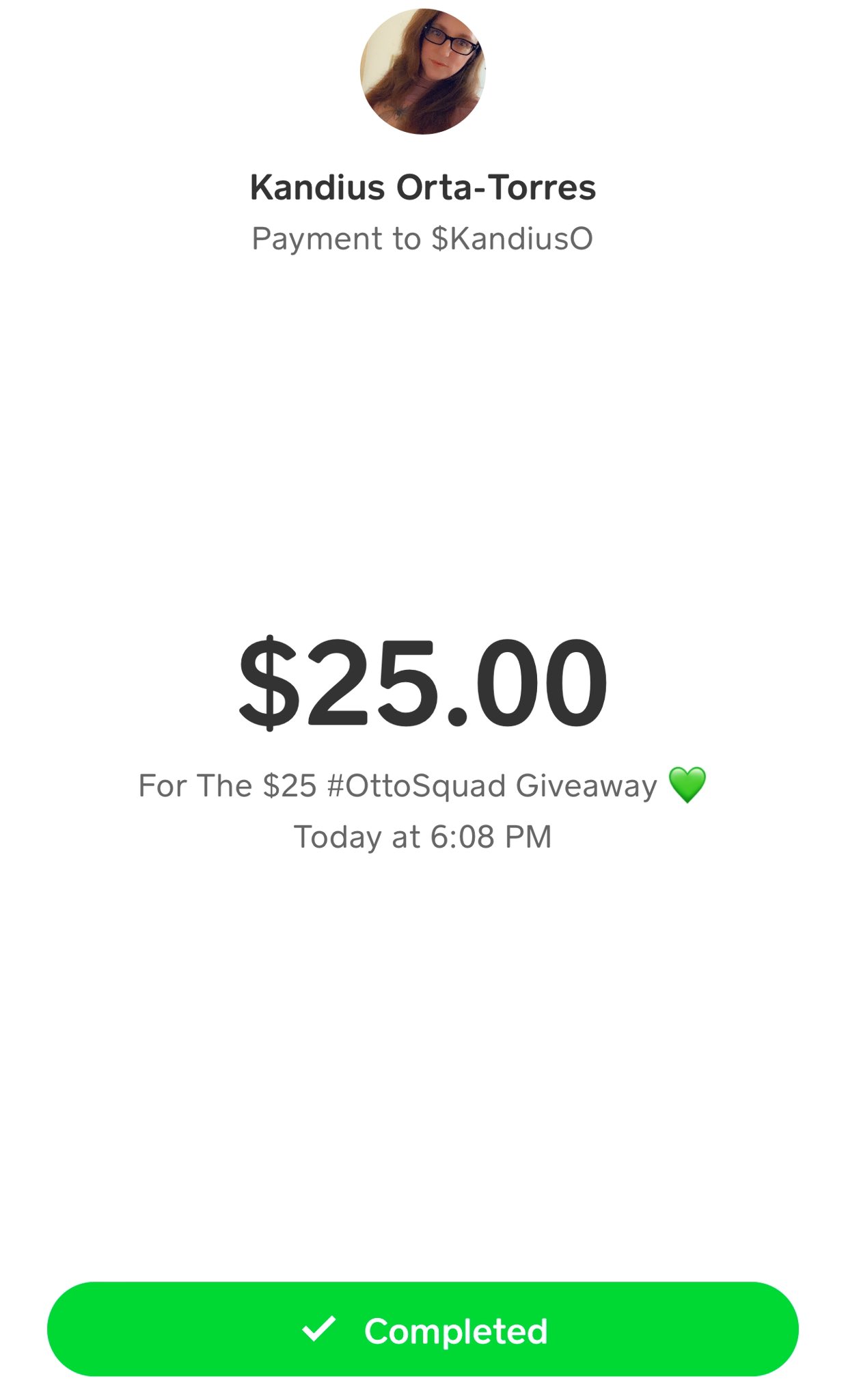 Cash app sent discount