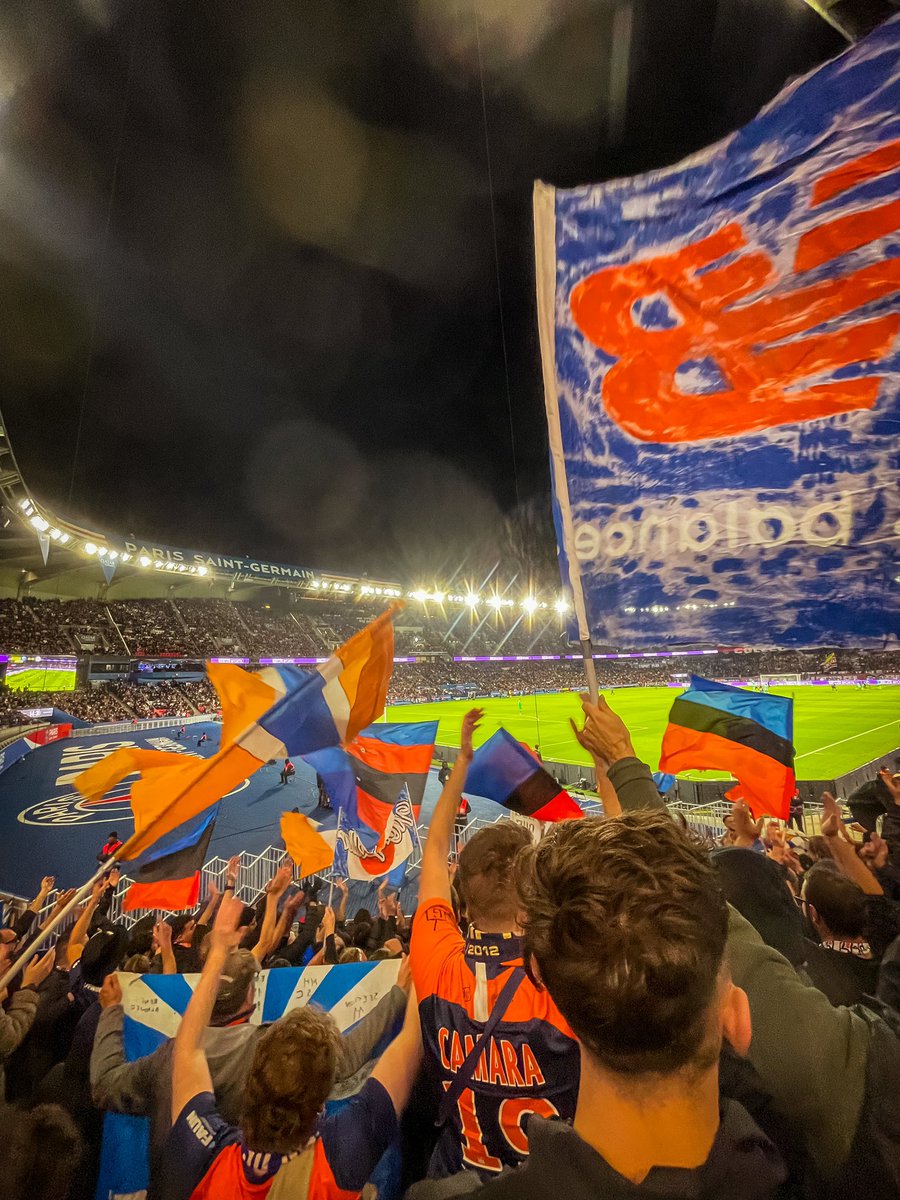 La marche était beaucoup trop haute ! Mais en parcage, on s’est régalé ! Allez Paillade allez !