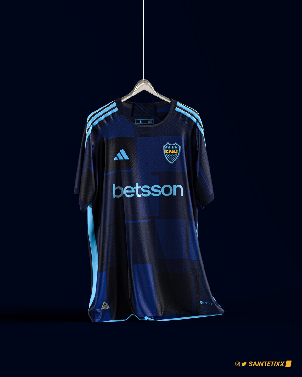 Saintetixx's tweet image. CA Boca Juniors · Third concept
. 
Merci à tout ceux qui partageront 💙
Couleur imposée : Bleu ciel
#100Días100Equipos #Día6