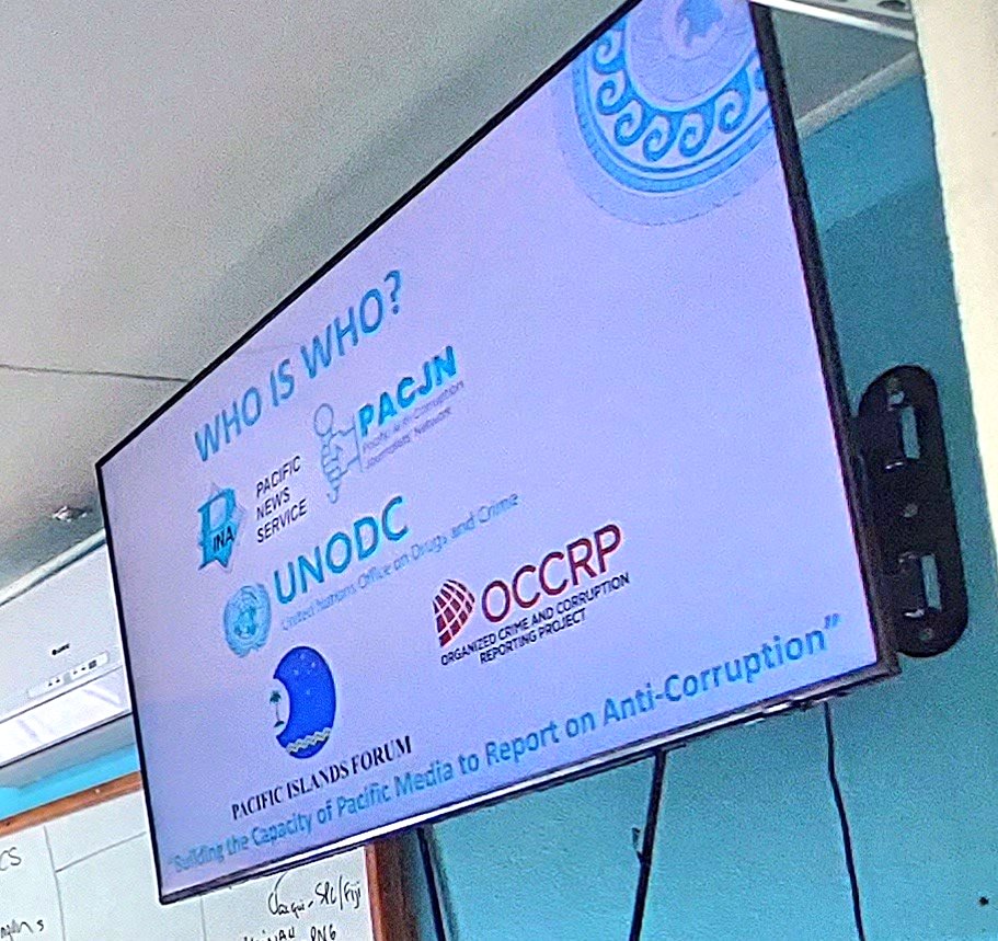 Presentation on the #TeieniwaVision and the Toolkit for Journalists by #PACJN prior to the #PILFM2023 Leaders Meeting in Rarotonga,  Cook Islands <a href="/JohnHydePerth/">John Hyde</a> <a href="/rmrimon/">rimon</a> <a href="/PacIsNewsAssn/">PINA</a> <a href="/ginakekea/">Georgina Kekea</a> <a href="/burebasgal/">makereta komai</a>