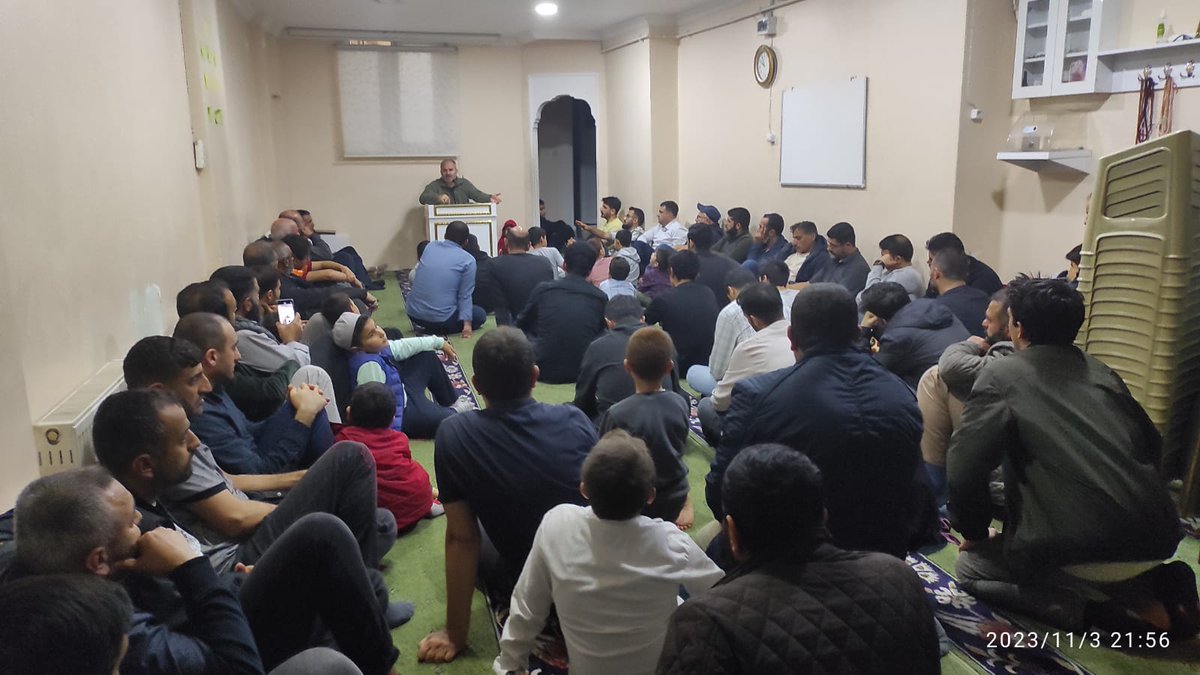 Islam'ın Işığında 'Gazze Cihadı' Seminerimizi başarıyla tamamladık. Değerli konuşmacımız Mehmet Ali Ortaç'ın katılımıyla bu önemli konuyu ele aldık. Seminere katılan herkese Allah razı olsun! Rabbim dualarımızı kabul etsin. 🙏 #Teşekkürler #İslam #GazzeCihadı