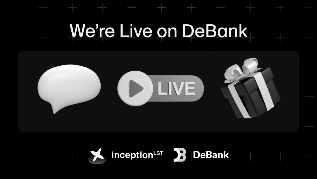 🎈 Guess what? We're now on @DeBankDeFi! Prepare for a thrilling experience with: ➤ Exclusive content ➤ Exciting campaigns and... ➤ Jaw-dropping lucky draws heading your way! Don't miss out! Follow us today & stay in the loop 👇 debank.com/official-accou…