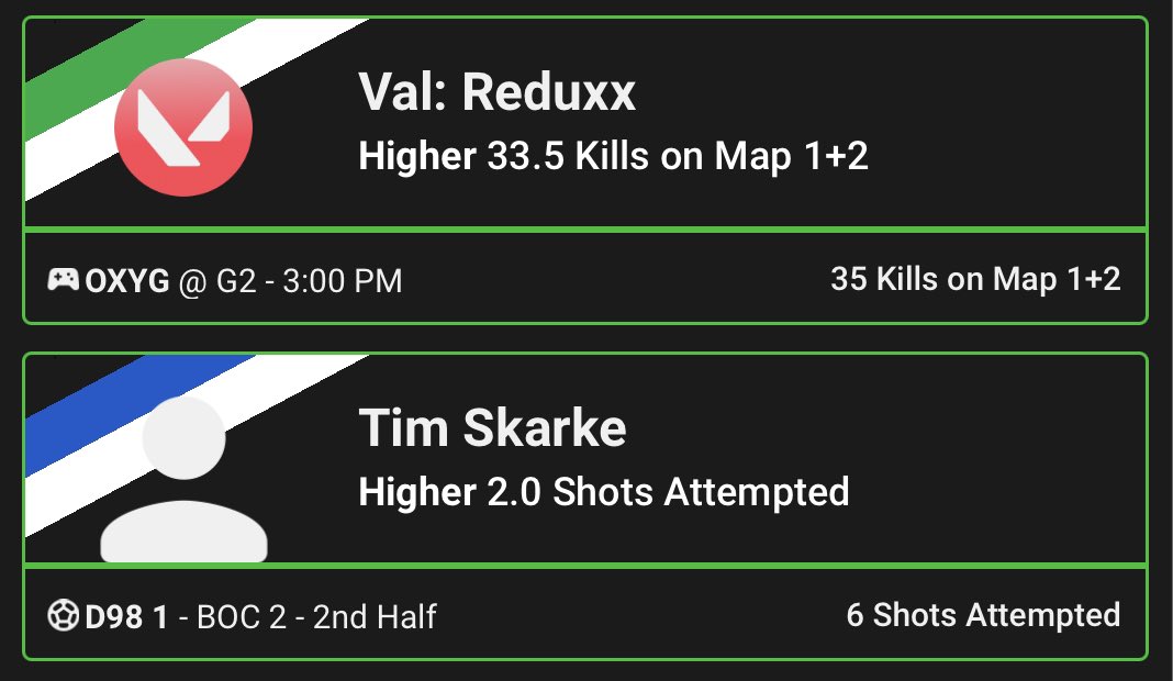 BANGGGGGGGG, CASH THE FREE SLIP I HOPE EVERYONE WHO SEEN THIS TAILED🤝🧠
More Slips in the Club🧪⬇️
dubclub.win/r/MoosePickZ/

#underdog #valorant #sportsbetting #soccer #GamblingTwitter #fantasysports